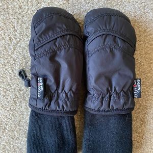 Baby snow stoppers mittens